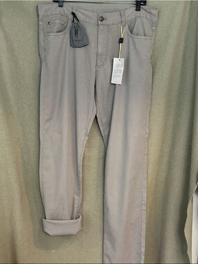 Canali Taupe Men's Chinos